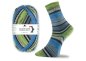 Preview: Grindelwald, stretch sock wool, Golden socks, Pro Lana, golden socks green blue